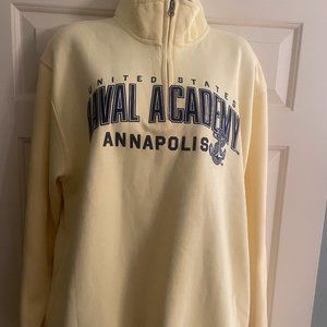 United States Naval Acedamy Quarter Zip GEAR brand